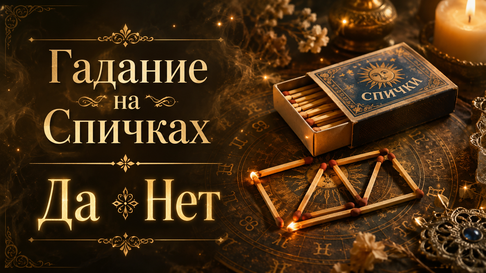 Гадание на спичках «Да-Нет»