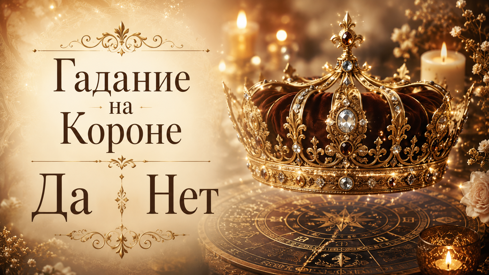 Гадание на Короне - Да или Нет